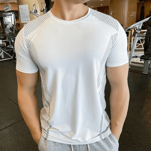Camiseta Para Academia Masculina - Pulse Fit Branca