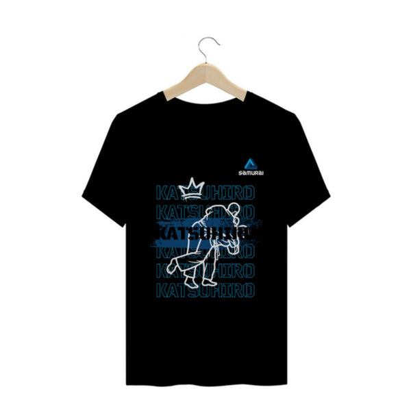 CAMISETA MASCULINA SAMURAI PRETO KATSUHIRO