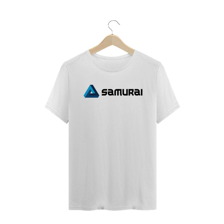 CAMISETA MASCULINA SAMURAI BRANCO PRO