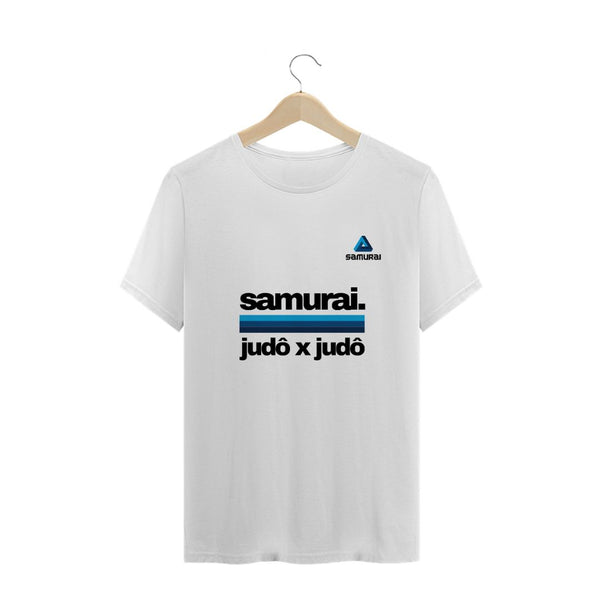 CAMISETA MASCULINA SAMURAI BRANCO ZEN