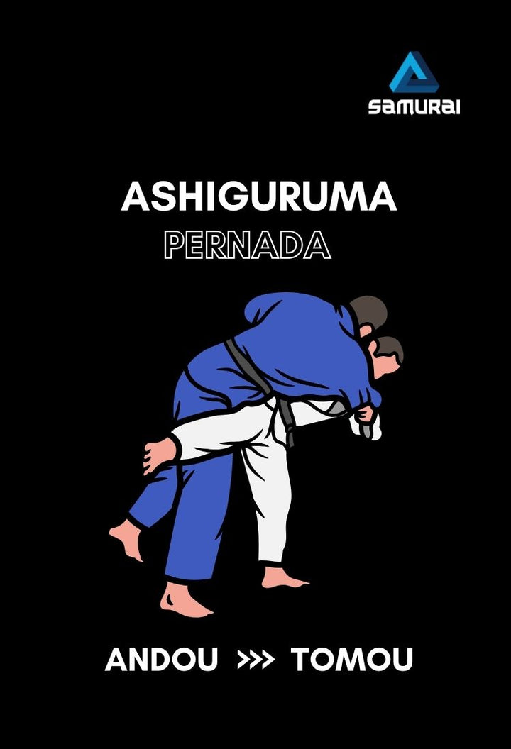 CAMISETA MASCULINA SAMURAI PRETO ASHIGURUMA DESIGN