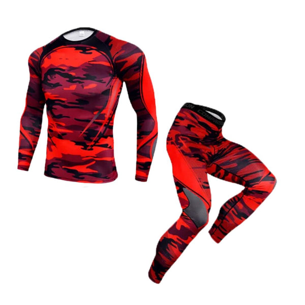 KIT-RASH-GUARD-SOLDIER-VERMELHO-COM-CALÇA-TERMICA-SAMURAI