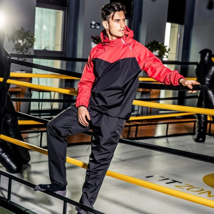 ROUPA DE SAUNA MASCULINA VERMELHO SAMURAI COMPRAS MODELO